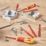 C.K  Mixed Interchangeable VDE Screwdriver Set 9 Pieces