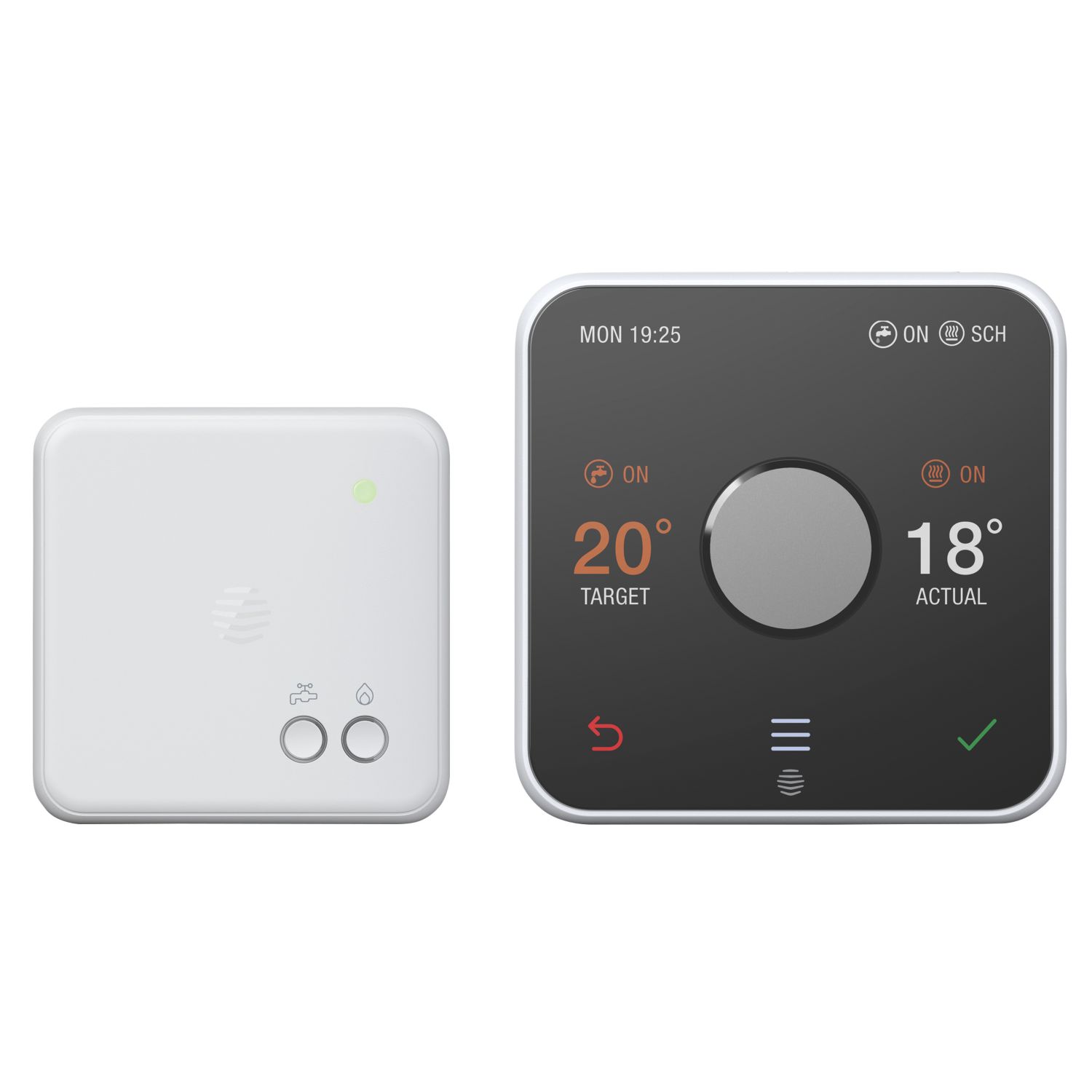 Hive Hubless Active V3 Wireless Heating & Hot Water Smart Thermostat White/Grey (893JK)