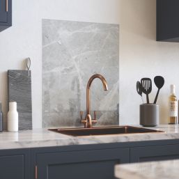 House Beautiful Pietra Grey Kitchen Splashback 900mm x 750mm x 6mm