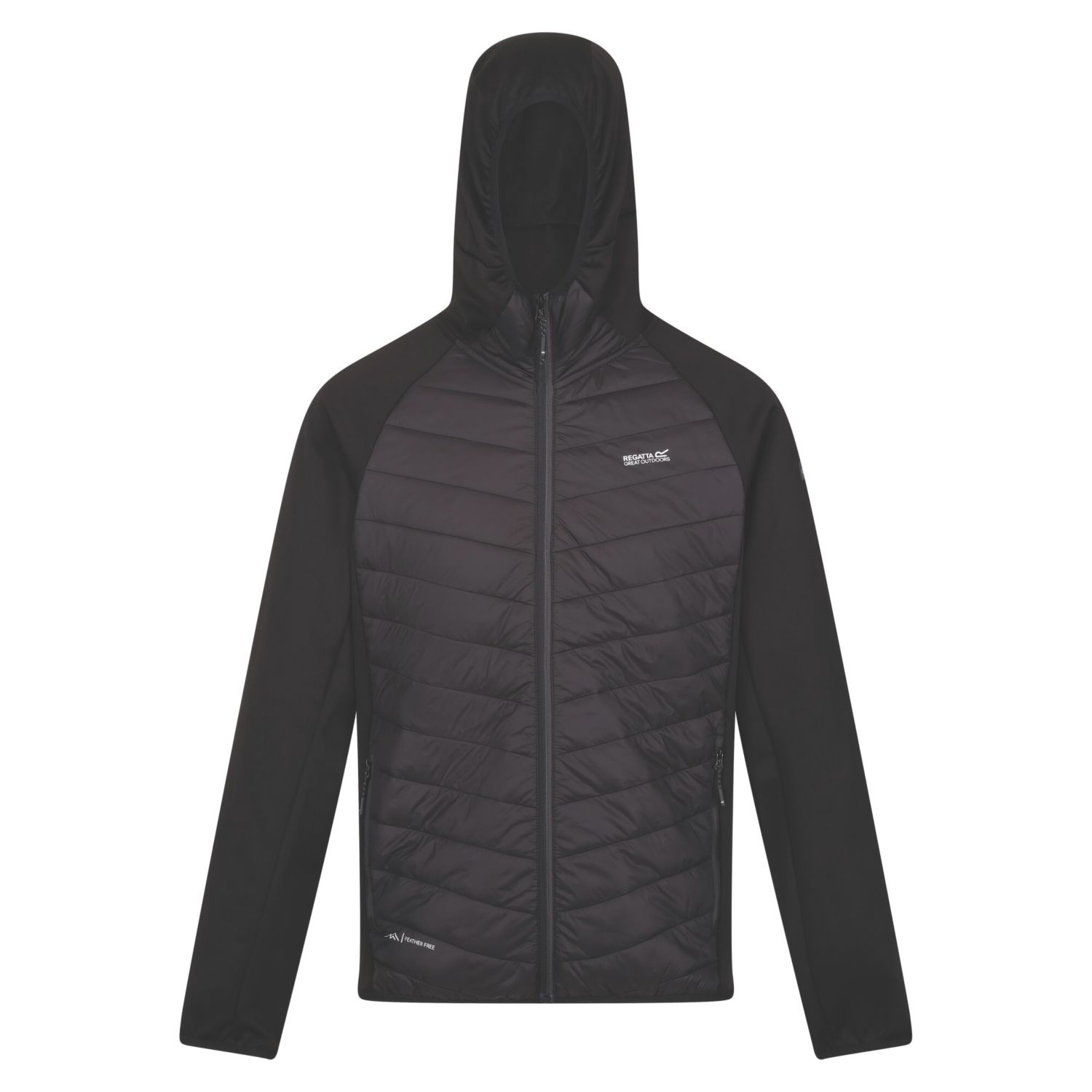 Regatta Andreson VIII Hybrid Jacket Black Small 37.5" Chest (893JR)