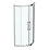 Ideal Standard I.life Semi-Framed Offset Quadrant Shower Enclosure Non-Handed Silver 760mm x 900mm x 2005mm