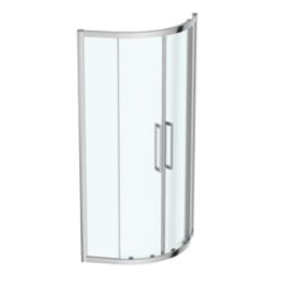 Ideal Standard I.life Semi-Framed Offset Quadrant Shower Enclosure  Silver 760mm x 900mm x 2005mm