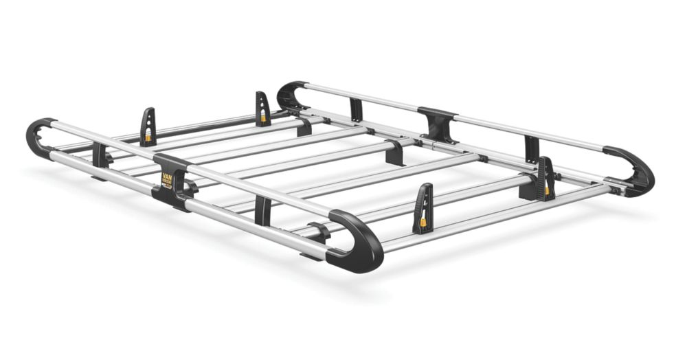 Van Guard  Volkswagen Caddy 2015 - 2020 Roof Rack - 6-bar ULTIRack+ L1 H1 Twin Door