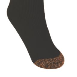 Scruffs Trade Socks Black  7-9.5 3 Pairs