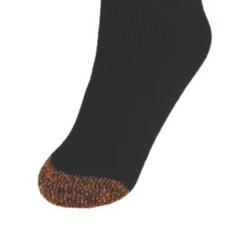 Scruffs Trade Socks Black  7-9.5 3 Pairs