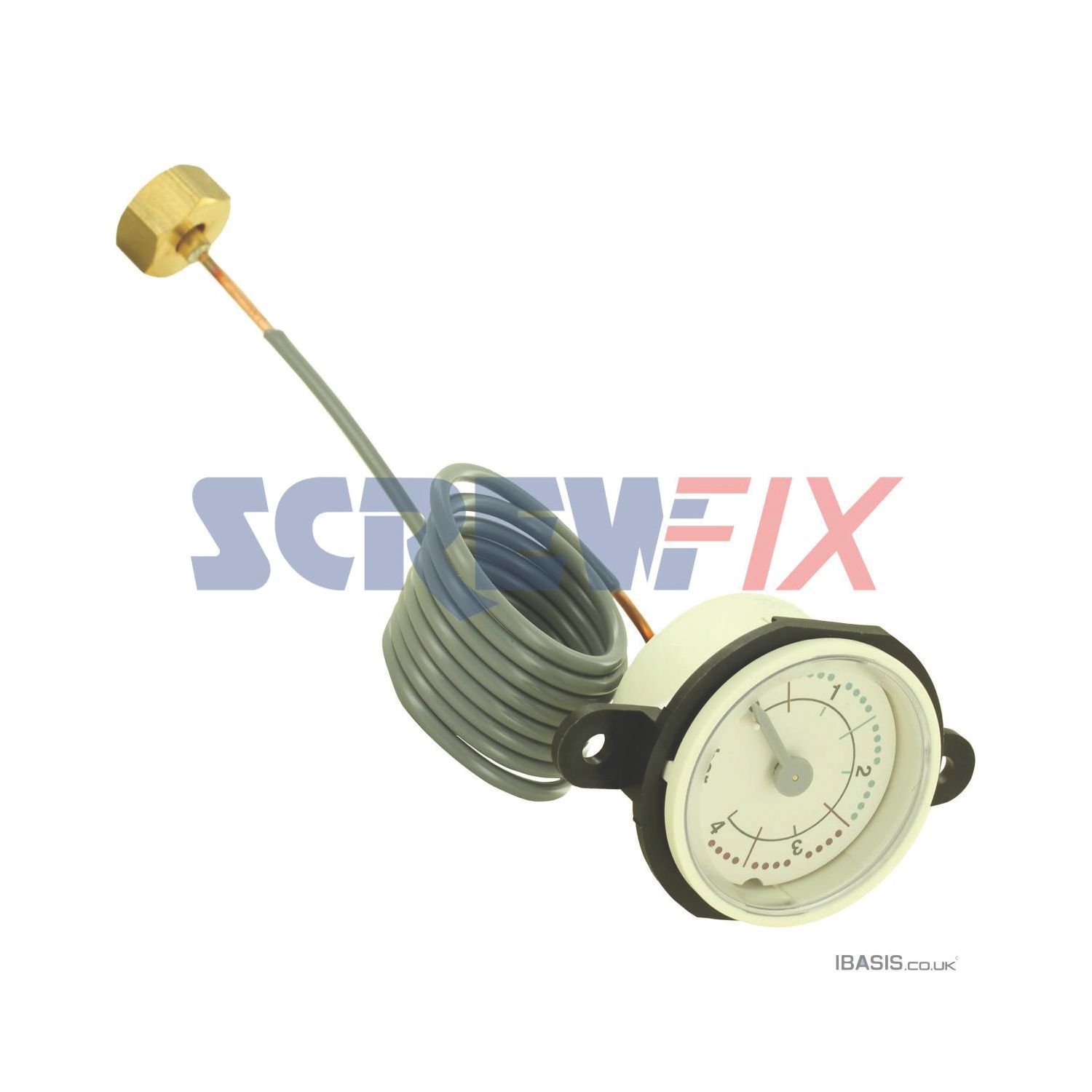 Baxi 248090 Pressure Guage with Retainer (893TP)