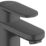 Hansgrohe Vernis Blend 70 Matt Black 126mm Cloakroom Lever Mono Basin Mixer Tap