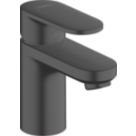 Hansgrohe Vernis Blend 70 Matt Black 126mm Cloakroom Lever Mono Basin Mixer Tap