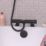 ETAL Orhan Matt Black 40mm Deck Mounted Dual Control Thermostatic Shower Mixer Tap