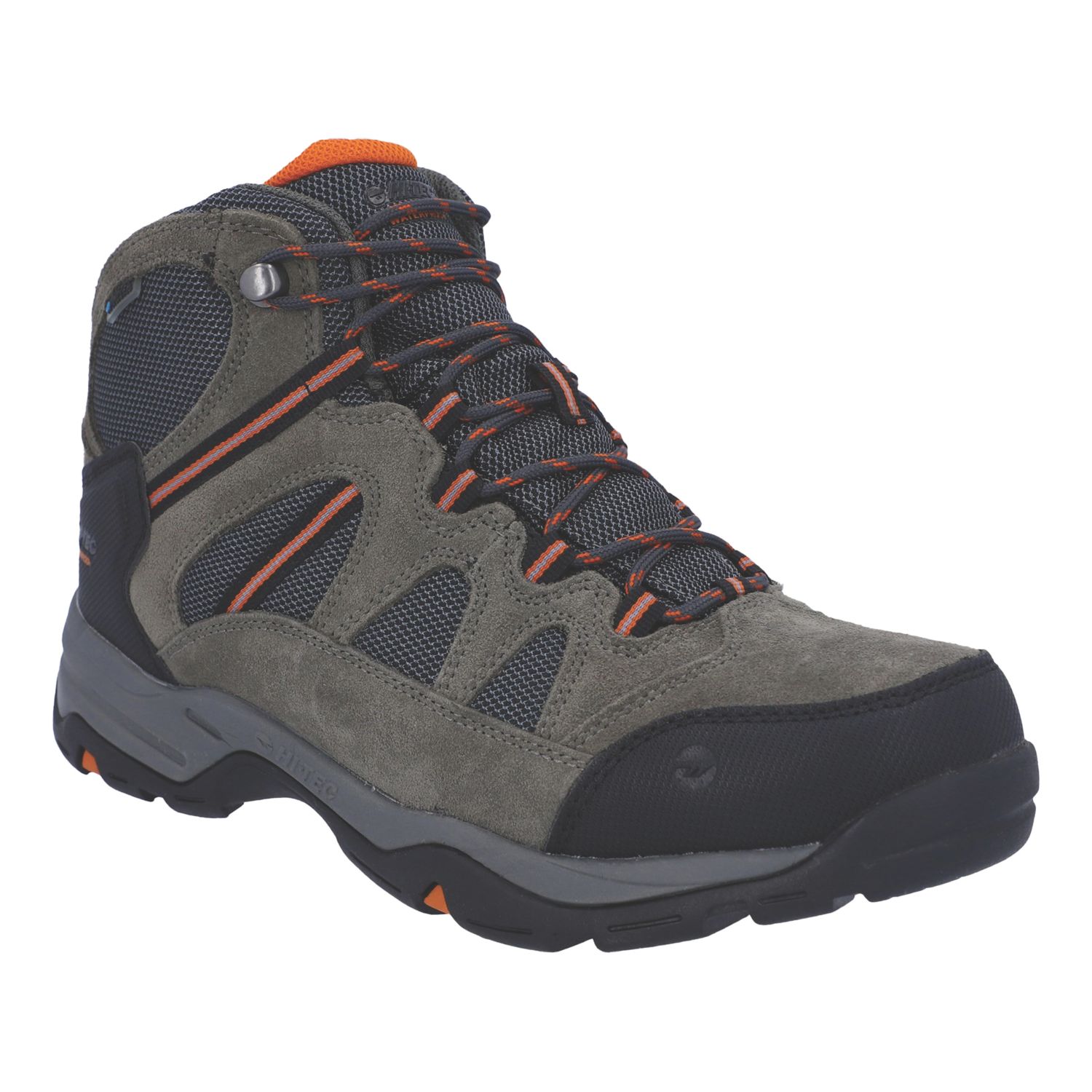 Hi-Tec Bandera II Size 7 Charcoal Waterproof Non Safety Work Boots (893XE)