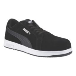 Puma Iconic Low Size 9  Black    Safety Trainers
