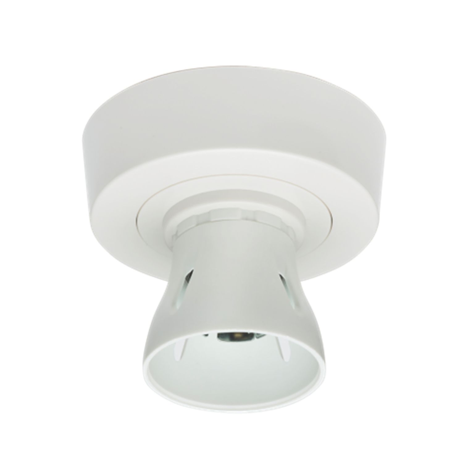 Knightsbridge Straight HO Batten Lampholder Skirt Light Fitting B22 3.46" 10 Pack (893YA)