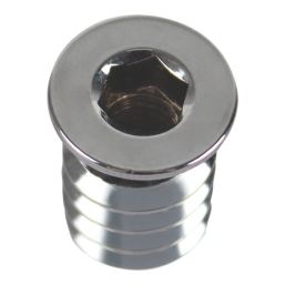 Smith & Locke  49mm Sash Stops Polished Chrome 2 Pack