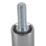 Smith & Locke  49mm Sash Stops Polished Chrome 2 Pack