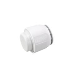 Hep2O Plastic Push Fit Stop End 28mm Screwfix