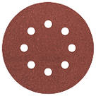 Bosch   Sanding Discs Punched 125mm 120 Grit 5 Pack
