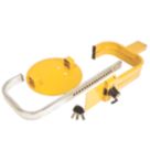 Maypole MP9061 Universal Trailer Wheel Clamp 10-12" Yellow
