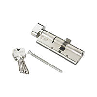 Cisa  Astral S Series 10-Pin Euro Cylinder & Thumbturn 40-55 (95mm) Nickel-Plated
