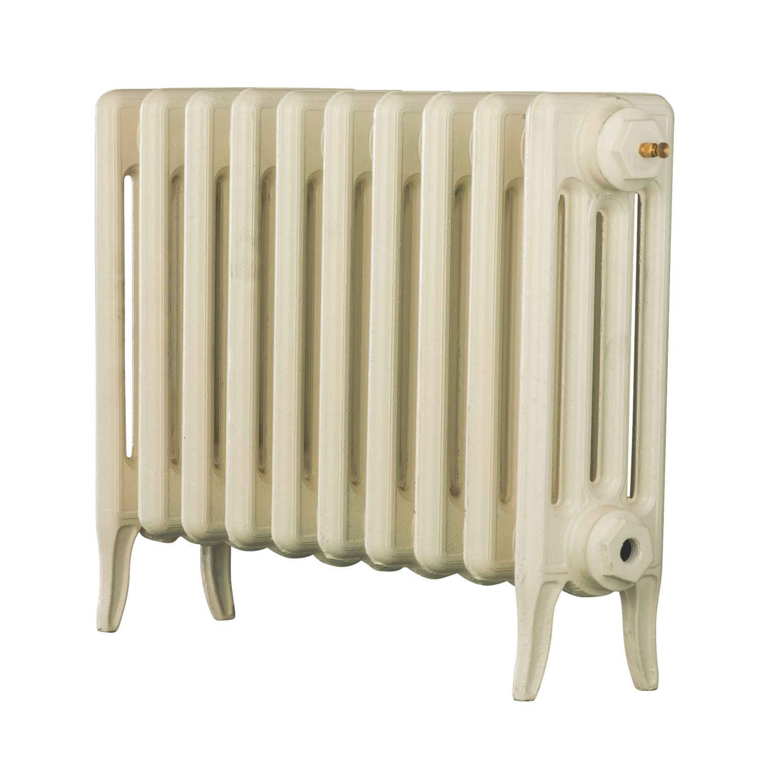 Arroll 460mm x 634mm 1955BTU Cream Cast Iron 4 Column Radiator (8947F)