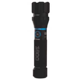 Nebo Blueline Flex Rechargeable LED Handheld Torch Black 1800lm