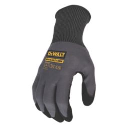 DEWALT Coated Grip Gloves Grey Large
