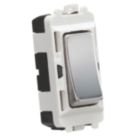 Knightsbridge  20AX Grid SP Control Switch Polished Chrome