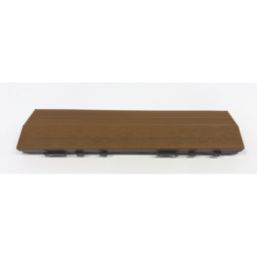 Apollo Brown Composite Straight Interlocking Decking Edging 24mm x 0.3m x 0.075m