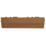 Apollo Brown Composite Straight Interlocking Decking Edging 24mm x 0.3m x 0.075m