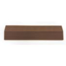 Apollo Brown Composite Straight Interlocking Decking Edging 24mm x 0.3m x 0.075m