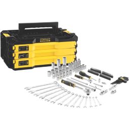 Stanley FatMax FMMT98107-1 Mixed Drive Socket Set 126 Pieces