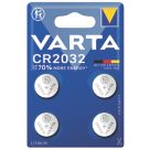 Varta CR2032 Coin Cell Battery 4 Pack