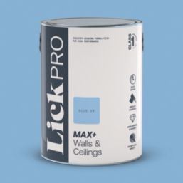 LickPro  5Ltr Blue 10 Eggshell Emulsion  Paint