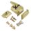 ERA 1930-31  Double Locking Night Latch Brass 60mm Backset