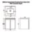 Newland  Double Door Wall-Mounted Vanity Unit with Basin Effect Natural Oak 500mm x 450mm x 540mm