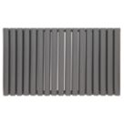 Towelrads Dorney 600mm x 1012mm 2136BTU Anthracite Horizontal Designer Radiator