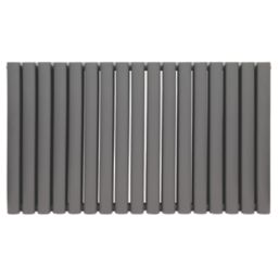 Towelrads Dorney 600mm x 1012mm 2136BTU Anthracite Horizontal Designer Radiator