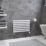 Ximax Fortuna 410mm x 600mm 939BTU White Horizontal Designer Radiator