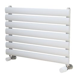 Ximax Fortuna 410mm x 600mm 939BTU White Horizontal Designer Radiator