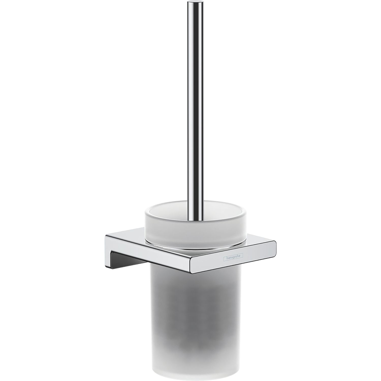 Hansgrohe AddStoris Wall-Mounted Toilet Brush Holder Chrome (894VH)