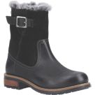 Cotswold Kemerton Size 7 Womens Black Waterproof Lace & Zip Non Safety Work Boots