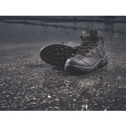 Site Onyx Size 7  Black Waterproof Steel Toe Cap Safety Boots