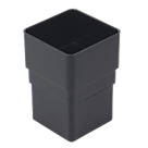 FloPlast  Square Socket Black 65mm