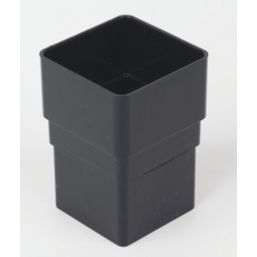 FloPlast  Square Socket Black 65mm