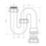 McAlpine Sink S Trap White 32mm