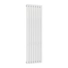 Reina Elips Single 1600mm x 420mm 2657BTU White Vertical Designer Radiator