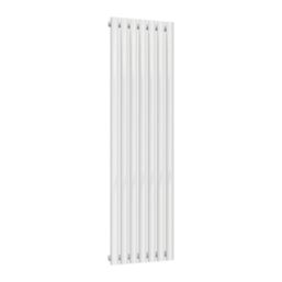 Reina Elips Single 1600mm x 420mm 2657BTU White Vertical Designer Radiator