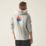 Regatta Cline  Hooded Sweatshirt Grey Marl / Mediterranea Medium 44" Chest