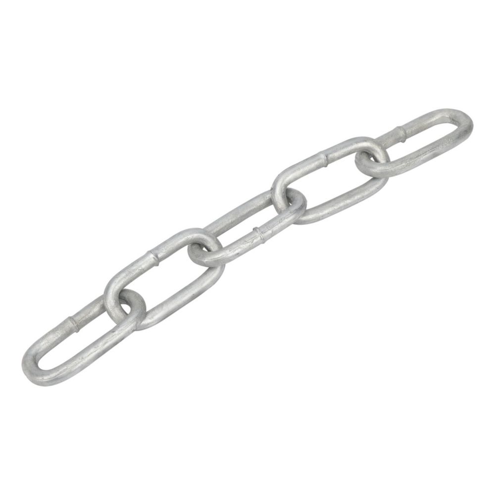 Essentials SideWelded ZincPlated Long Link Chain 10mm x 10m Screwfix