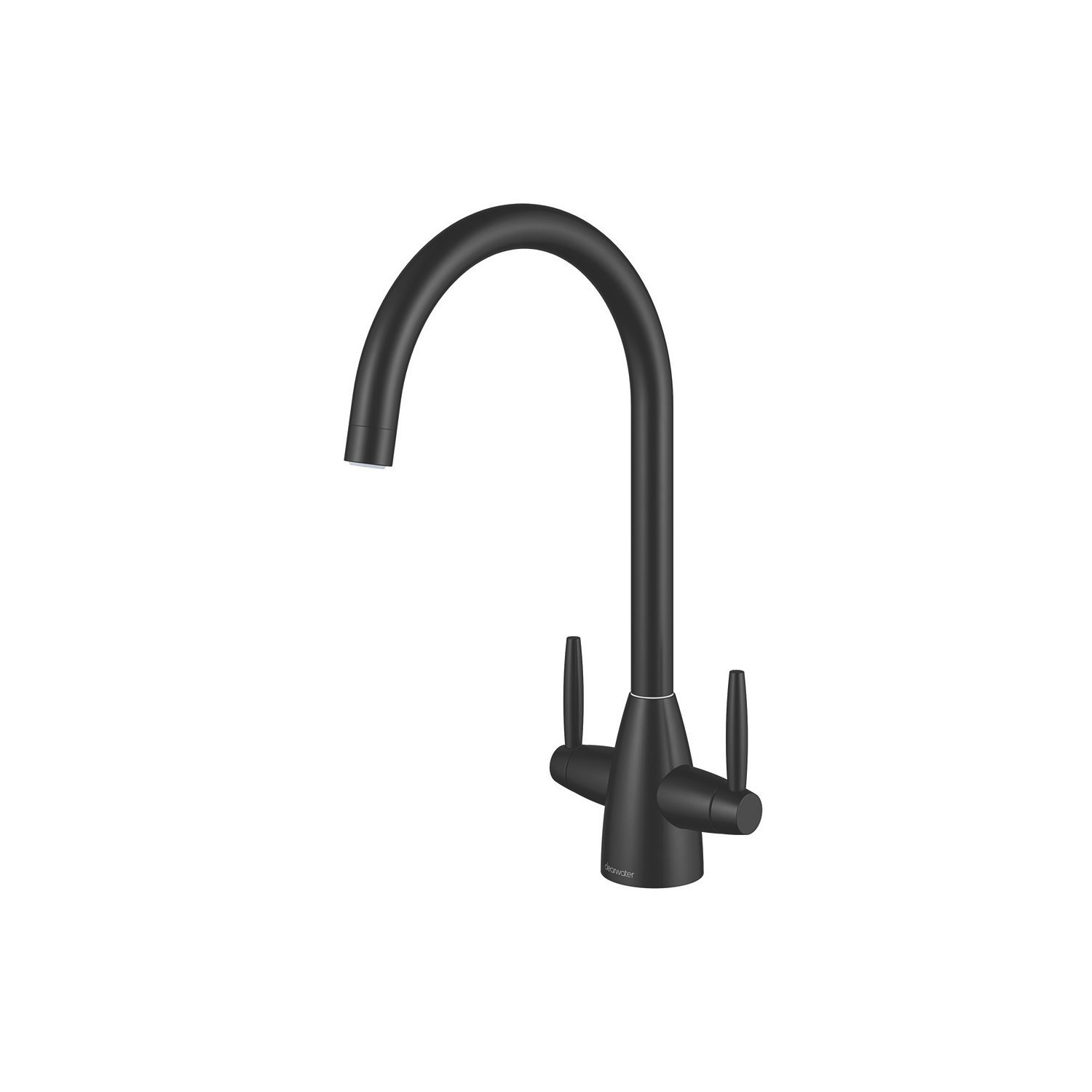 Clearwater Tutti Monobloc Mixer Tap Matt Black (895FJ)