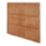 Forest Vertical Board Closeboard  Fence Panels Golden Brown 6' x 5' 6" Pack of 3